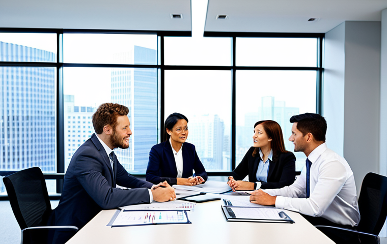 기업가치평가사 실무 경험 - A Young Analyst at Work**

"A young, professional Bengali woman working at a modern office desk, ful...