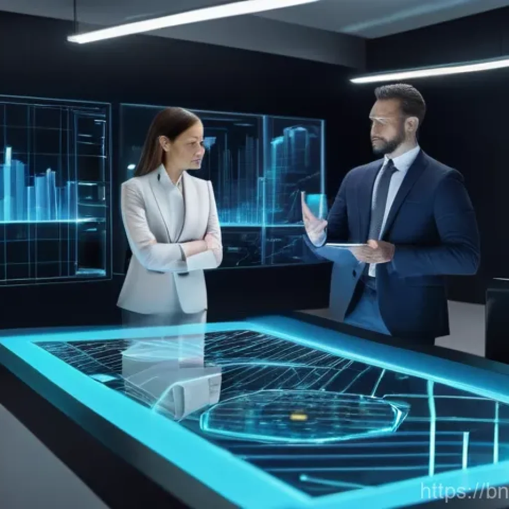 기업가치평가사 자산 가치 산출 방법 - **Prompt: "A dynamic group of three diverse business professionals – two women and one man, all in t...