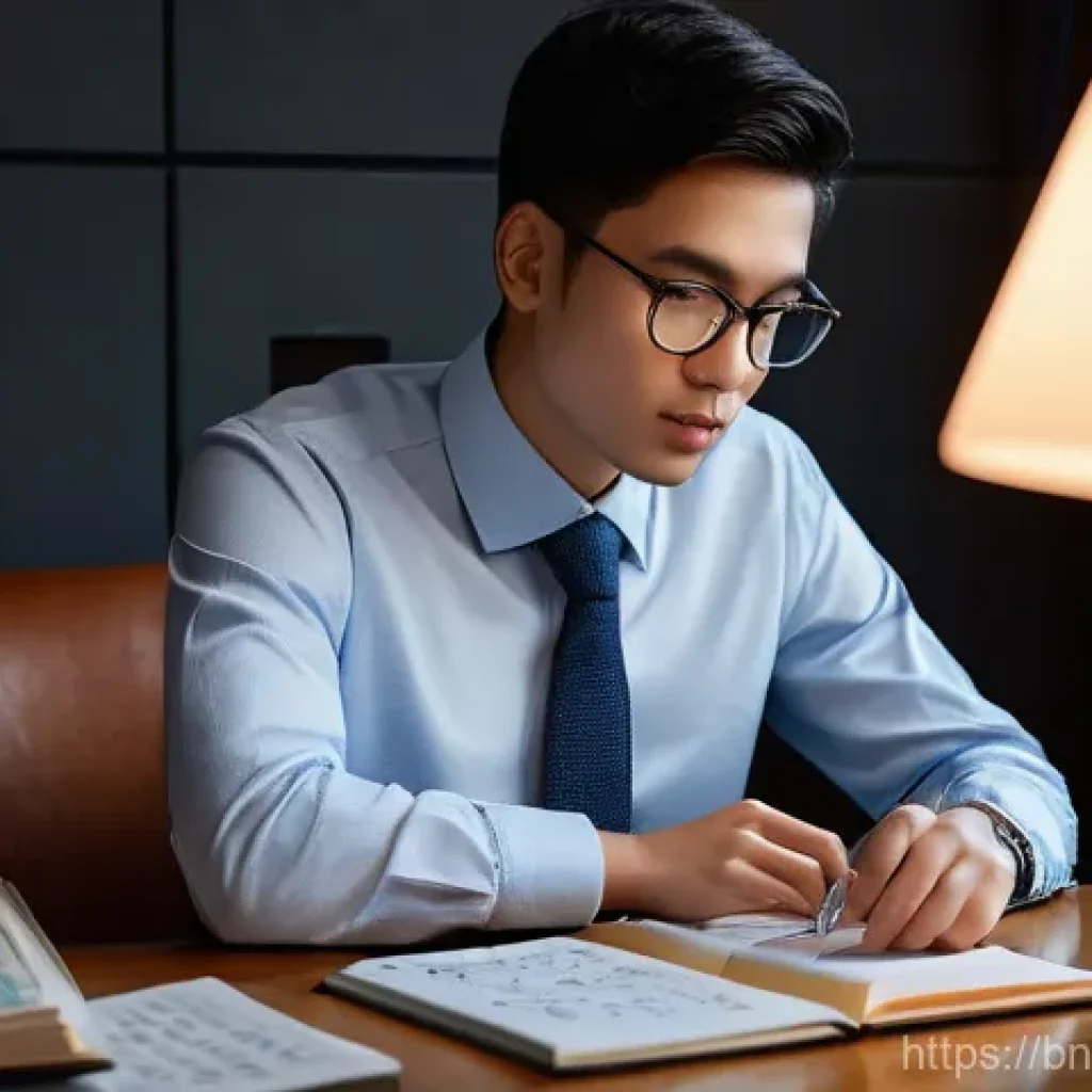 기업가치평가사 자격증 취득 난이도 - **Prompt for Intensive Study & Learning:**
    "A diligent young professional, dressed in smart busi...