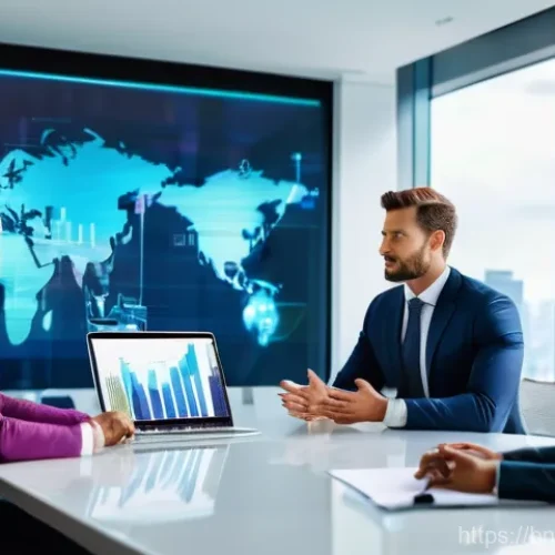 Home 31 기업가치평가사 기업 가치 평가 사례 - **Prompt:** A diverse group of business professionals, including a female CEO and male investors, in...